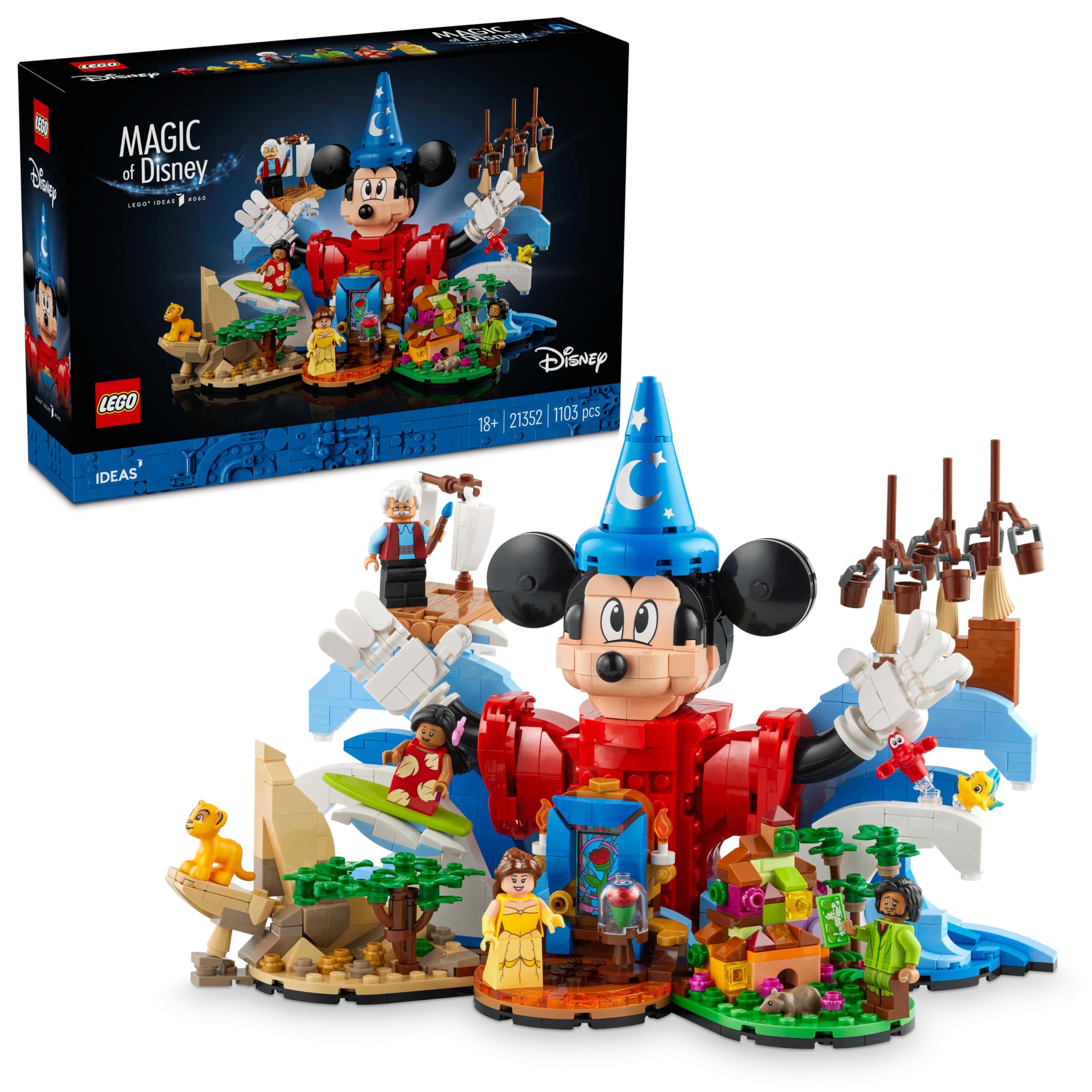 

LEGO Ideas Disney Magic 21352 Возраст 18+