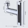 4 Modes Kitchen Faucet Universal Faucet Nozzle Anti-splash 720° Swivel Water Tap Extender Bathroom Sink Faucet Kitchen Accessory