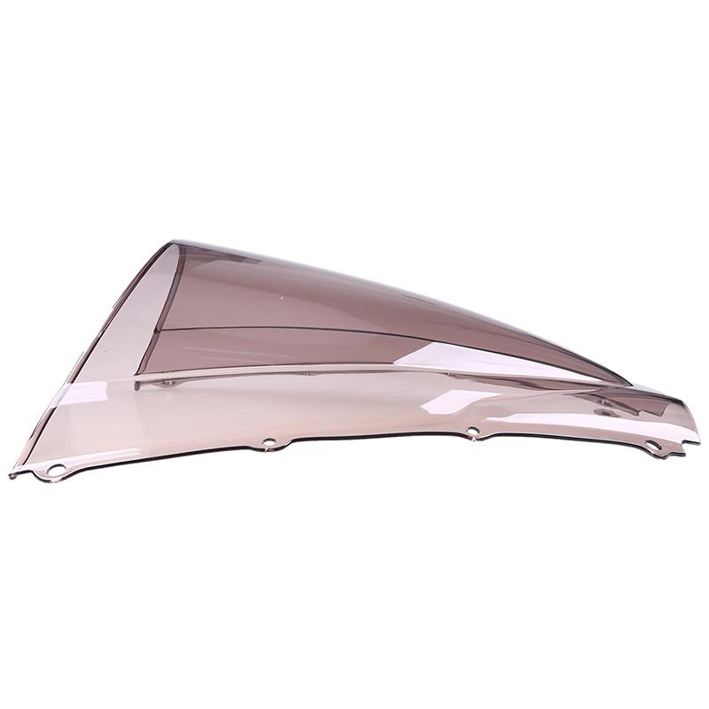 Motorcycle Windscreen Double Bubble Windshield Deflector Transparent Tan Clear for Triumph Daytona 675 2006-2008