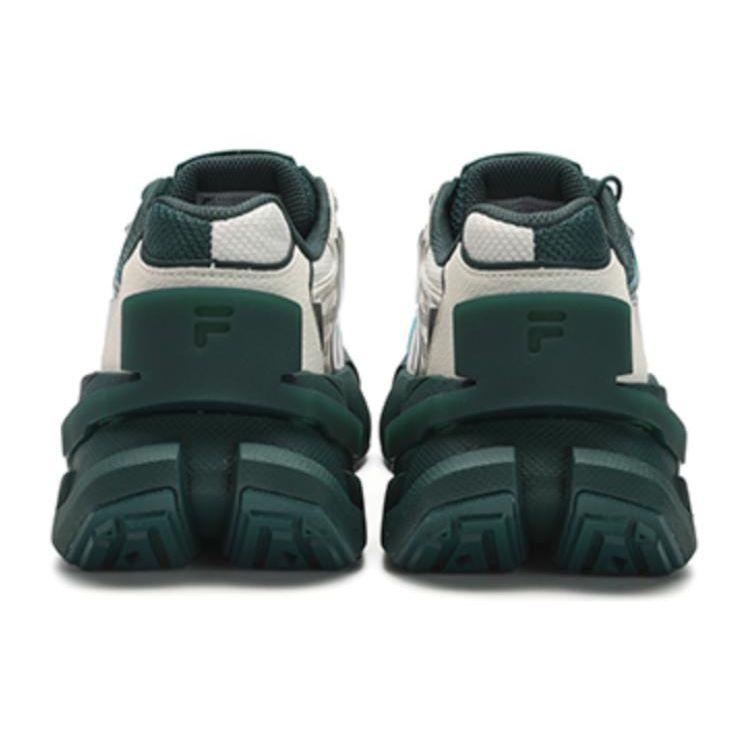 Fila Fusion Ti-22 Fabric Synthetic Leather Rubber Tpu Trendy Comfortable Shock Absorbing Wear Resistant Support Low Top Casual Shoes T12W411101FFS