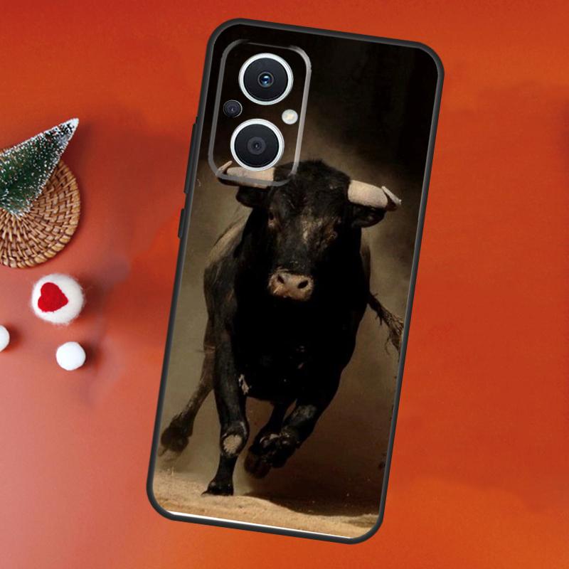 

Чехол-животное Бык для OPPO Find X9 X8 X5 X6 Pro OPPO Reno 14 12 10 13 Pro 14F 13F 12F 11F 7 8 Lite OPPO Reno8 T 4G