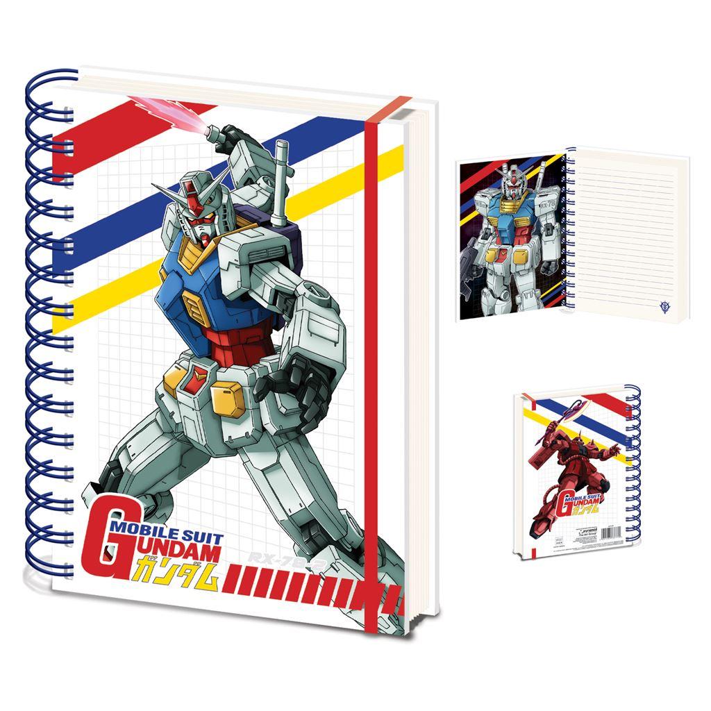 Gundam Color Cut A5 Drátěný notebook