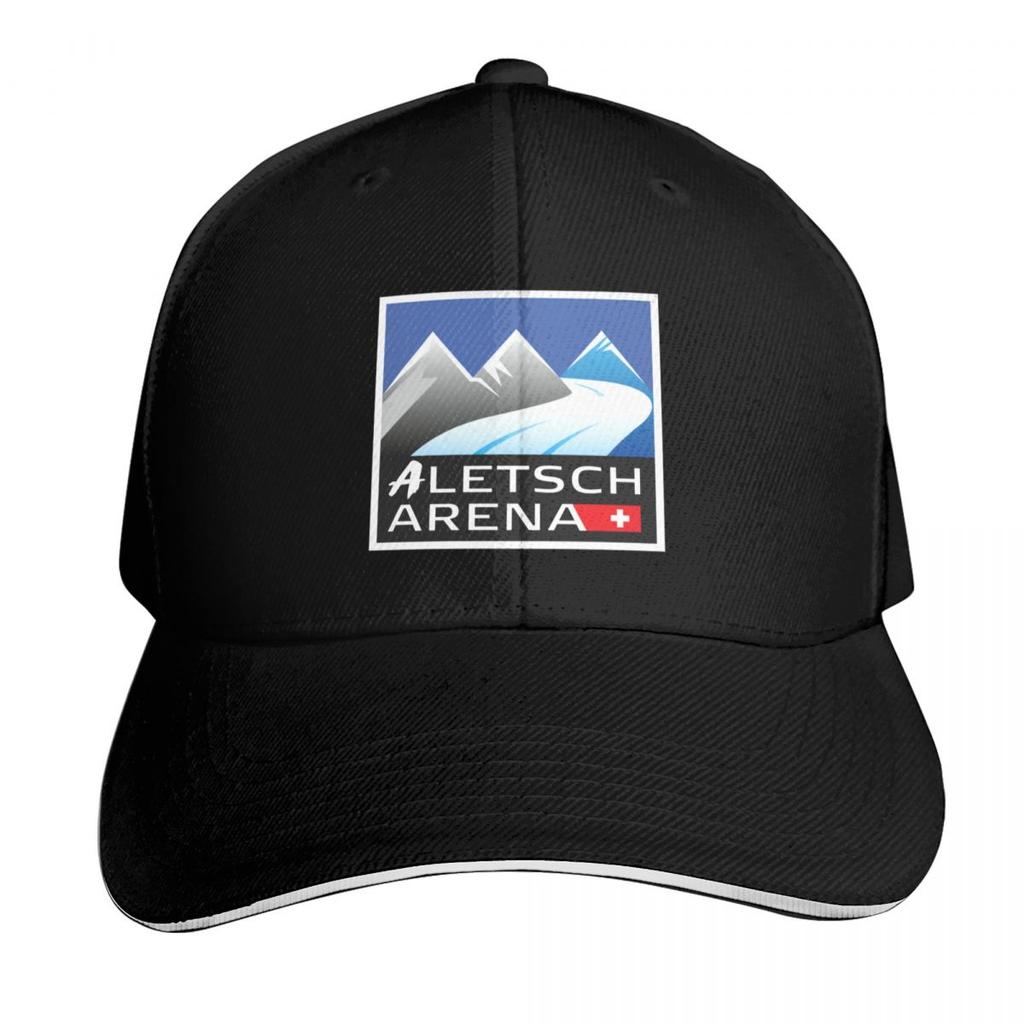 Aletsch Arena Schweizer Skigebiet Riederalp Bettmeralp Fiesch Eggishorn Baseballkappe Hut Baseballkappe Elegante Damen Hüte Unisex