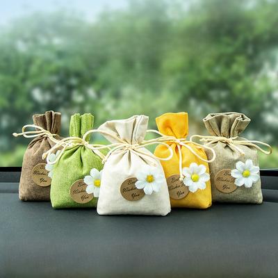 Car Air Freshener Odor Eliminator, Formaldehyde Remover, Fragrance Sachet for Car Interior Accessories