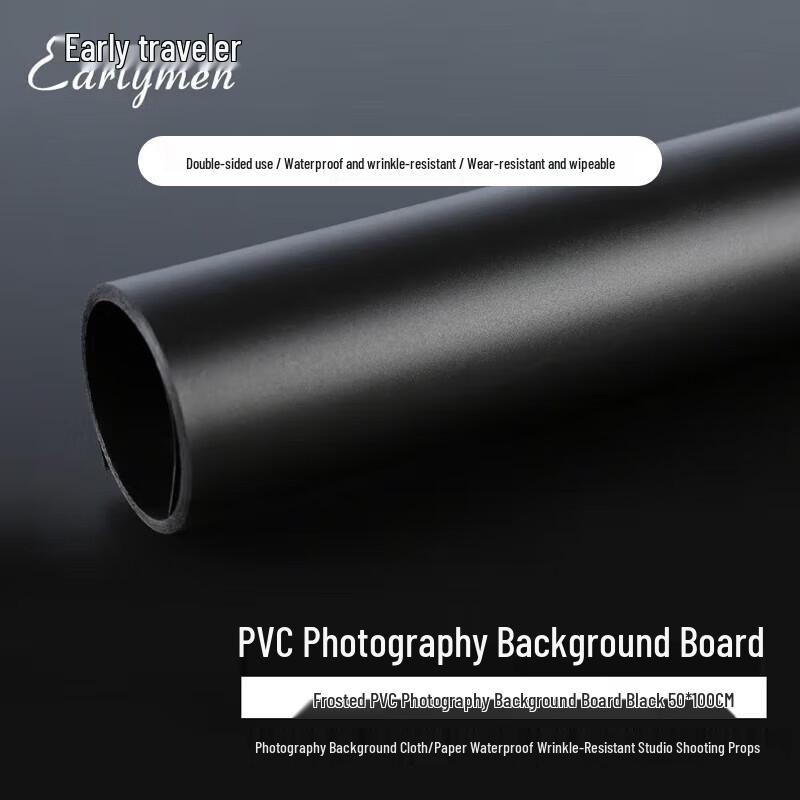 Earlymen Matte PVC Photography Background Board 50x100cm