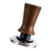 Beechwood and Stainless Steel Coffee Tamper for Kitchen Comfortable Grip Constant Pressure Espresso Distributor