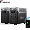 Stație de Alimentare Portabilă FOSSiBOT F3600 Pro + 1x Baterie de Extensie FB3840 LiFePO4| Generator Solar 7680Wh| APP/Rulotă/Camping