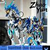 Nuclear Motor 1/10 Zhao Yun Legend Of Star General Alloy Skeleton Mecha Action Figure War Horse Model Kit Collectible Toy Gifts