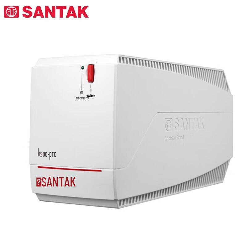 SANTAK K500-Pro 500 ВА / 300 Вт Резервный ИБП с китайской вилкой (адаптер в комплекте)