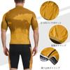Santic Men's Short Sleeve Cycling Jersey, Breathable, Moisture-Wicking, Quick-Drying, UV Protection