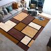 Stylish Geometric lines Washable Modern 3D Printing Carpet Mat for Living Room Bedroom Toilets Home Decoration Rugs