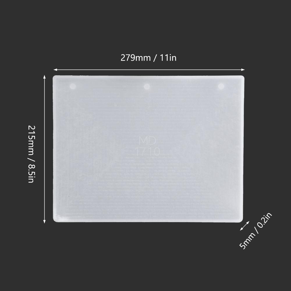 Resin Casting Notebook Cover Mold Soft Silicone Notebook Resin Mold Notebook Mold DIY Notebook