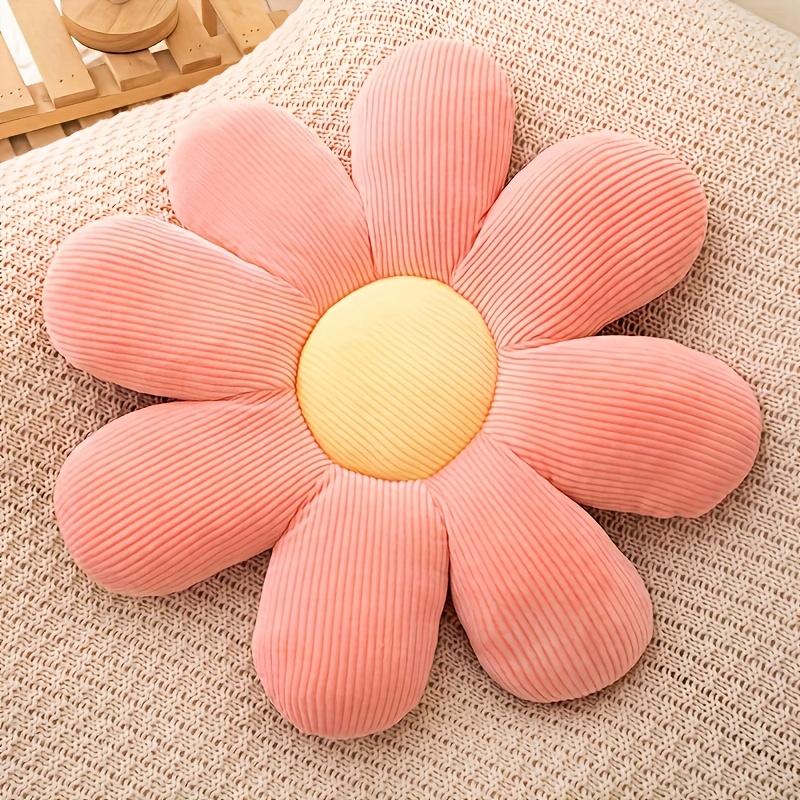 Flower Plush Toy Cushion Sofa Super Soft Daisy Cushion Comfortable Plush Cushion, Eight-Petal Flower Cushion, For Home Sofa,gift