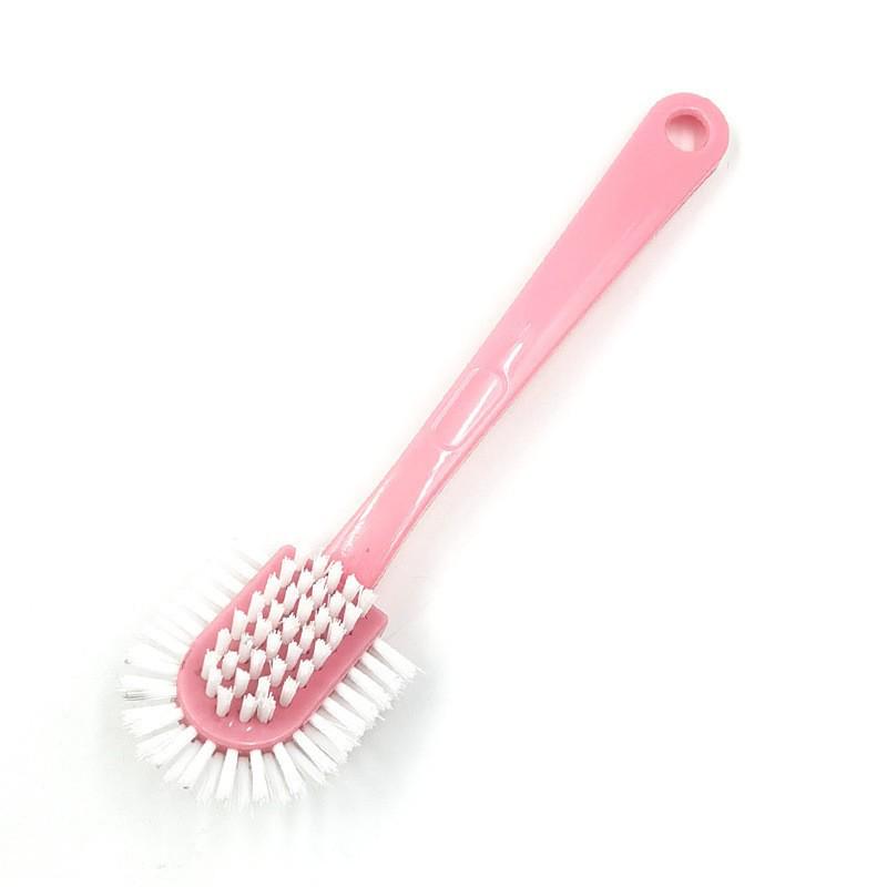 Five-Sided Soft Bristle Shoe & Laundry Cleaning Brush - Gentle, Multifunctional Tool for Shoes & Clothes.