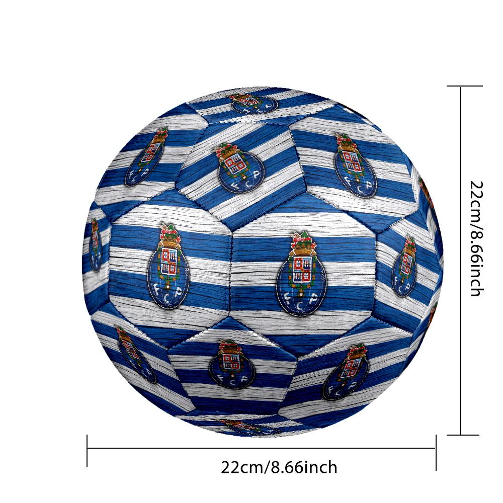 FC Porto Theme Size 5 Match Soccer Ball Professional Outdoor Football Soft Touch Training Ball