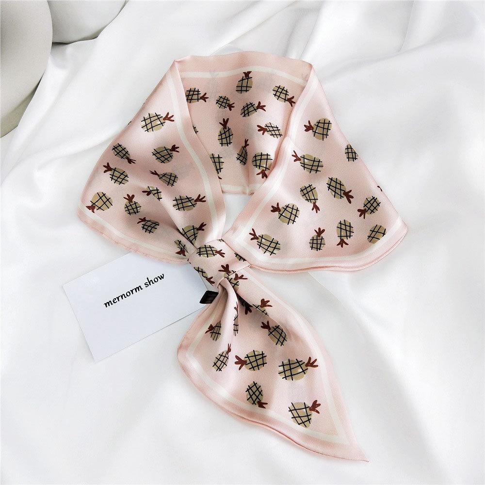 Nové šatky Hodvábne šatky Dámska jarná a jesenná sezóna Dlhé dekoratívne profesionálne šatky Letné tenké štýly spárované s košeľami Štýlové