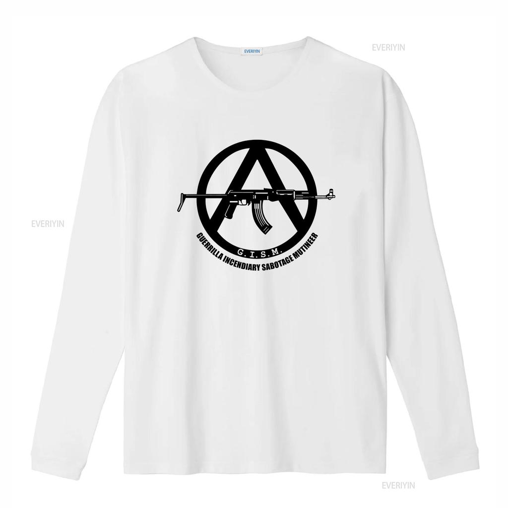 GISM Guerrilla Mutineer Thrash Hardcore Punk Rock Band T Shirt vintage Washed graphic Stretched homme Unisex streetwear