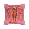 Tung Tung Tung Sahur Pillowcase Printed Cushion Cover Decoration  Pillow Case Cover Home Zippered