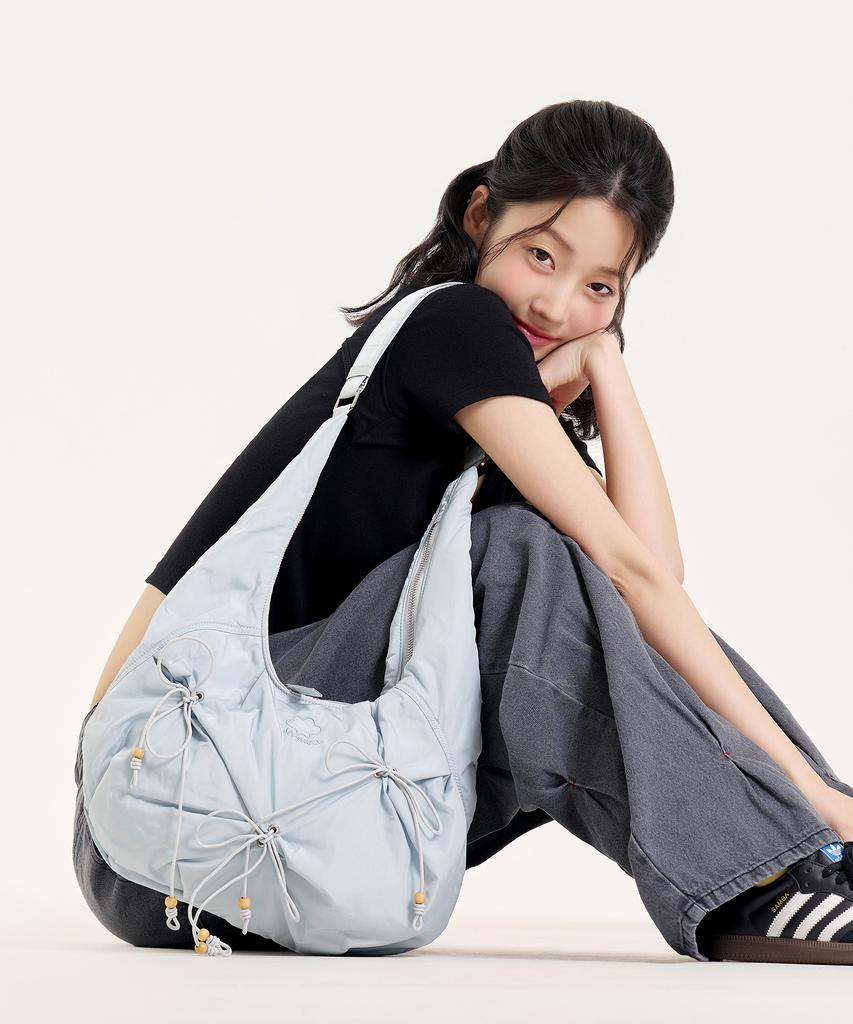 Myshell Willow String Nylon Crossbody Bag_10111Cb