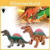 Interactive Electric Dinosaur Toy Set For Boys With Glowing Features For Engaging Playtime