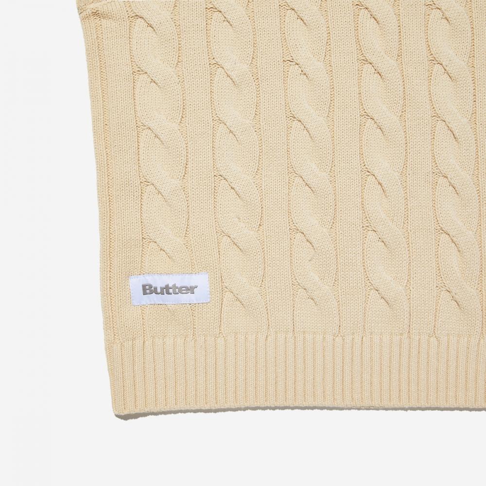 Butter Goods Cable Knit Vest Cable Knit Vest