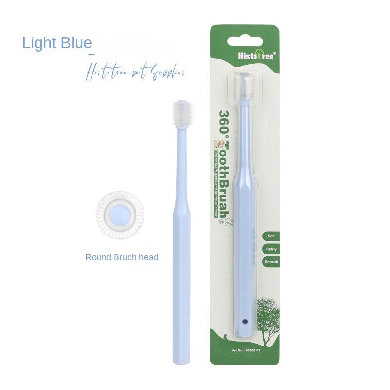 360 Degrees Pet Toothbrush Cat Brush Pet Toothbrush Cleaning Products Addition Bad Breath Tartar Teeth Dog Cat Cleaning Supplies