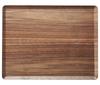 Setomono Honpo Black Walnut Rectangular 36cm Tray [36 X 28 X 1cm, 334g] [Wooden Tray] Restaurant, Hotel, Cafe, Commercial Use, Black, Large