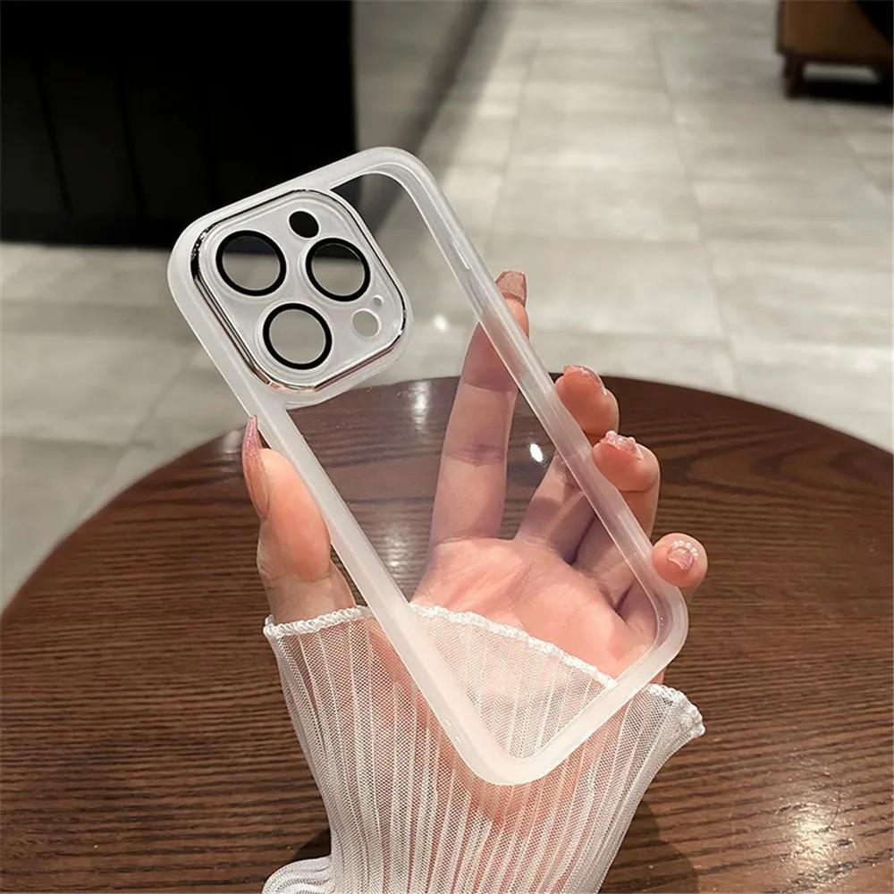 Soft Silicone Phone Case For Honor 200 Pro X6B X8B X6S X6A X7A X8A X9A Magic 5 6 Lite Camera Protection Transparent Back Cover