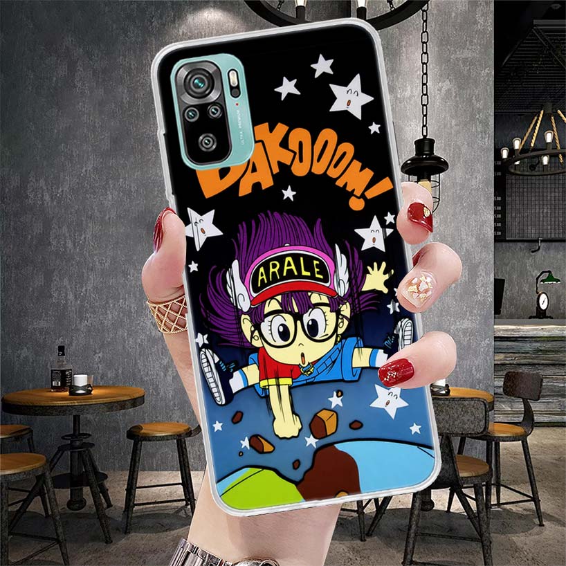 Dr Slump Arale Anime Soft Phone Case For Xiaomi Redmi Note 15 14 14S 13 12 Pro Plus 12S 11 11S 11E 10 10S 11T 5G Fundas Coque Re