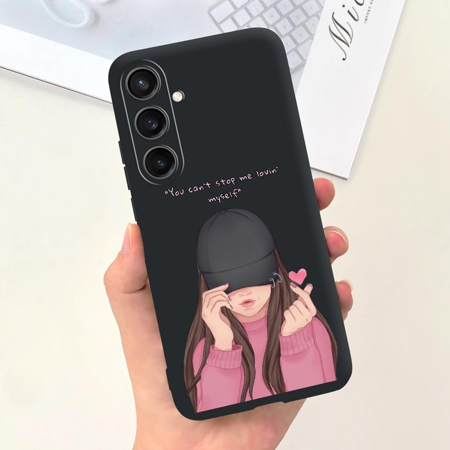 For Samsung S24+ S24 Plus Case Cover Samsung Galaxy S24 Ultra Pro Capa Camera Protector Shockproof TPU Soft Fundas With Pattern
