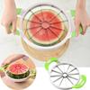 Stainless Steel Watermelon Slicer Handheld Melon Divider Convenient Fruit Cutter  Food Processing