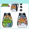 My Singing Monsters Polyester Backpack For Kids Breathable
