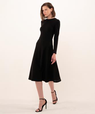 Retour Deux Vingt Quatre Lita Open-Back Dress (Black)