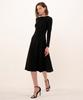 LETTRE DE LE TOILE Lita Open-Back Dress (Black)