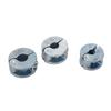 3PCS Drill Bit Stopper Collars Zinc Alloy Drilling Depth Stop Rings with Hex Wrench Open Type