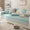 Chenille Bohemian Style Sofa Cushions Anti-Slip Warm And Cozy All-Season Sofa Cover Machine Washable Sofa Cover Cushion Cover