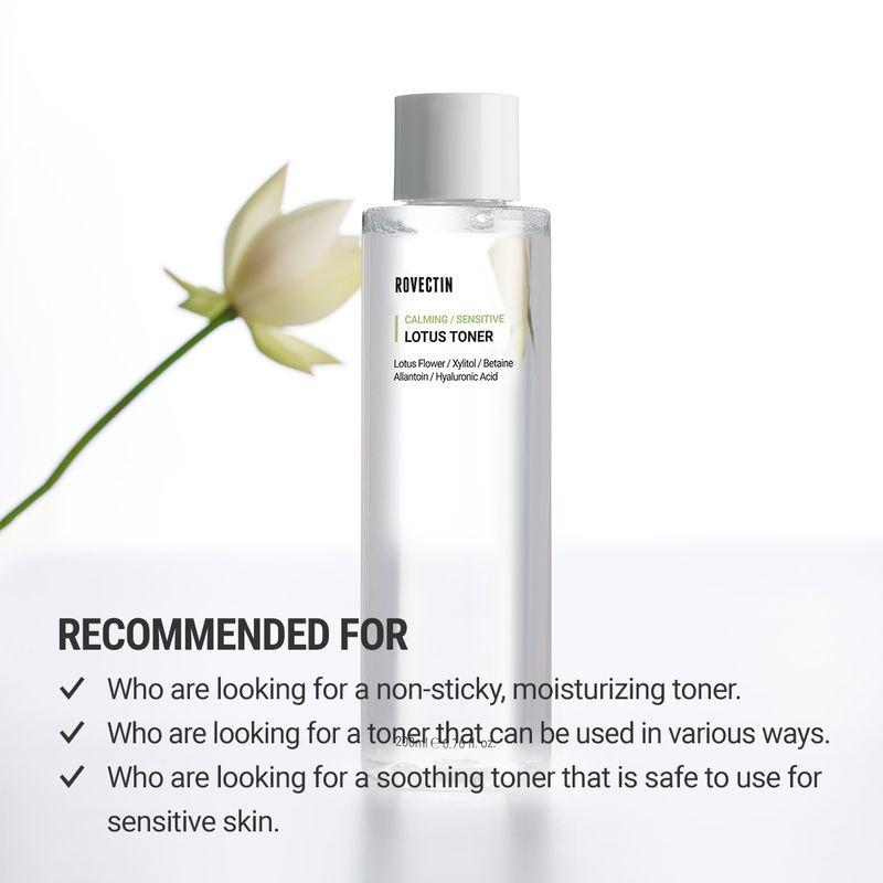 ROVECTIN *renewal* Calming Lotus Toner 200ml