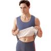 Hengyuanxiang Men's 100% Wool-Filled Thermal Vest