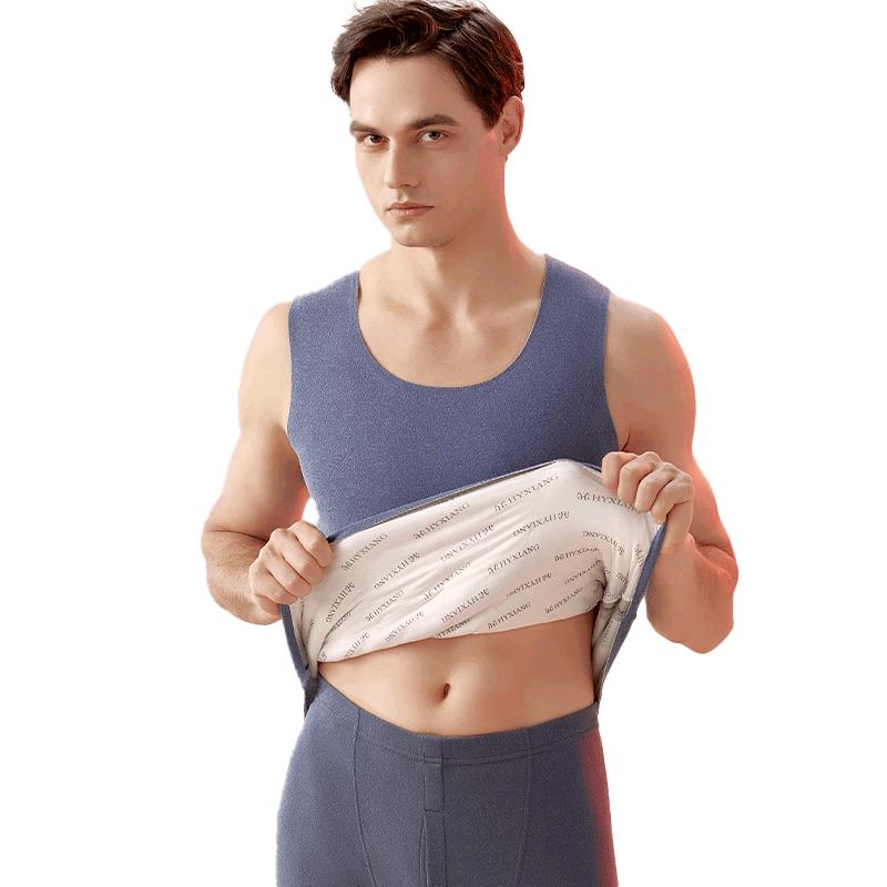 

Мужской терможилет Hengyuanxiang со 100% шерстяным наполнителем 2XL