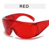 Large frame transparent goggles Personalized Internet celebrity glasses frame, Songkran goggles riding concave flat glasses