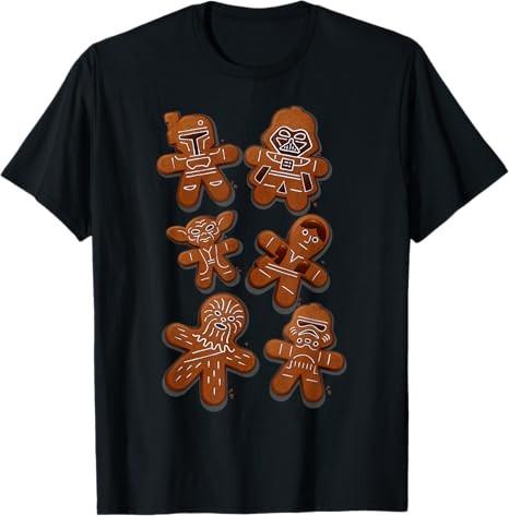 Star Wars Christmas Ginger Bread Wars TShirt Unisex3 S