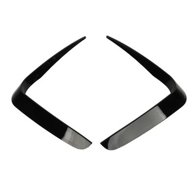 2PCS Front Bumper Side Spolier Left Right Glossy Black for 4 Series G22 G23 G26 M Sport 2020 To