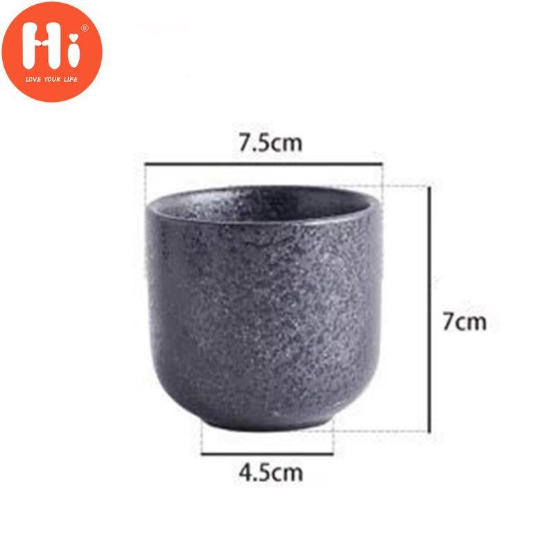Hi Ceramic Small Tea Cup Porcelain Hotel Restaurant Coffee Cup Simple Office Water Cup Drinkware