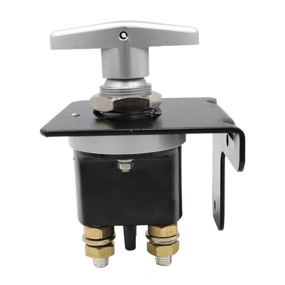 For 12V-48V Vehicles 12V Battery Switch Heavy Duty Battery Disconnect Kill Switch Isolator RV 500A Rated Current/5000A Surge
