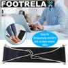 FOOTRELAX Tragbare Fuß-Hängematte Büro Schreibtisch Fußstütze Tisch Reise Ablage