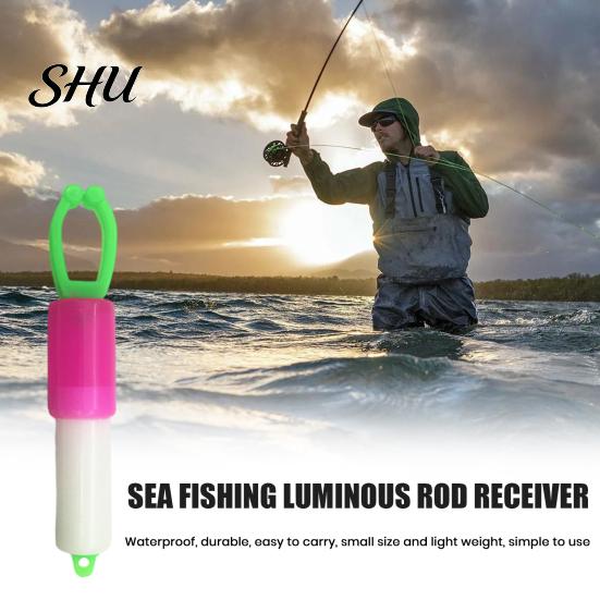 Float Glow Stick Case Lamp Sinker Waterproof Compact Size Ultralight Smooth Edge High Lightstick Durability Night Fishing Container Accessories Box