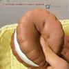 Slow Rising Squishy Biscuit Fidget Toy Soft Touch Realistic Design Great For Stress Relief Kids Adults