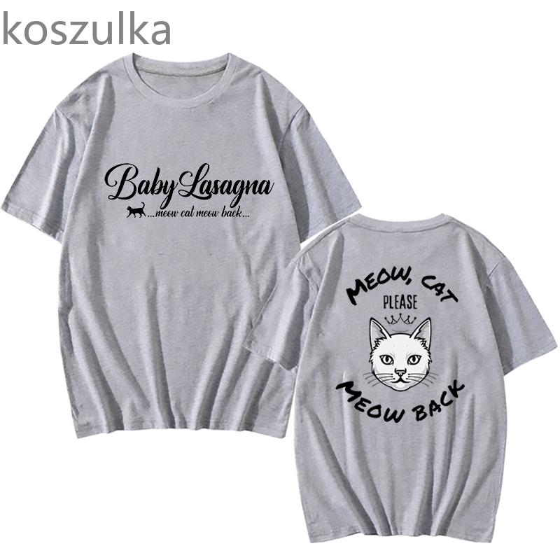 Eurovision 2024 Baby Lasagne Rim Tim Tagi Dim Tričko Dámské Unisex trička pro hudební fanoušky Trička Letní Unisex Móda Krátký rukáv