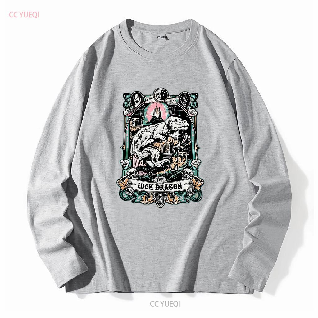 Neverending Story Luck Dragon T Shirt 80's Movie Fantasy Falcor Long or Short Sleeves Vintage Washed Homme Stylish Casual