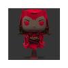 Figurine funko pop - marvel - wanda vision scarlet witch - exclusive - 9 cm - rouge